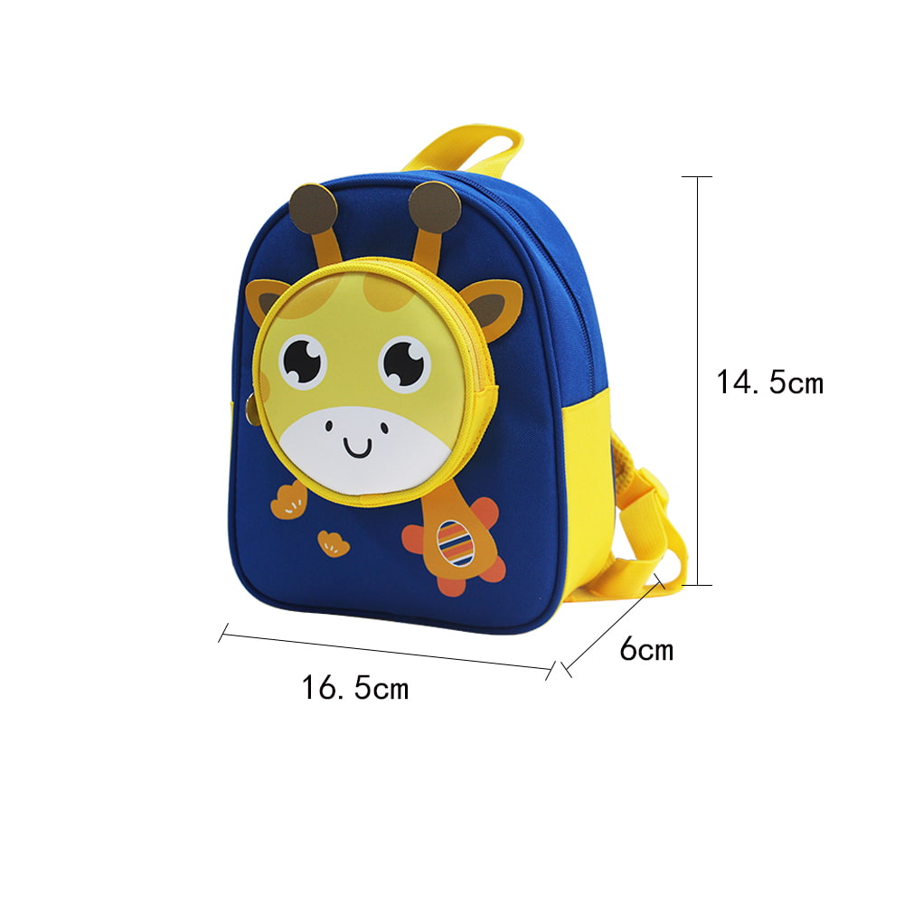 4208 Giraffe Children School Backpack Bag For Boys