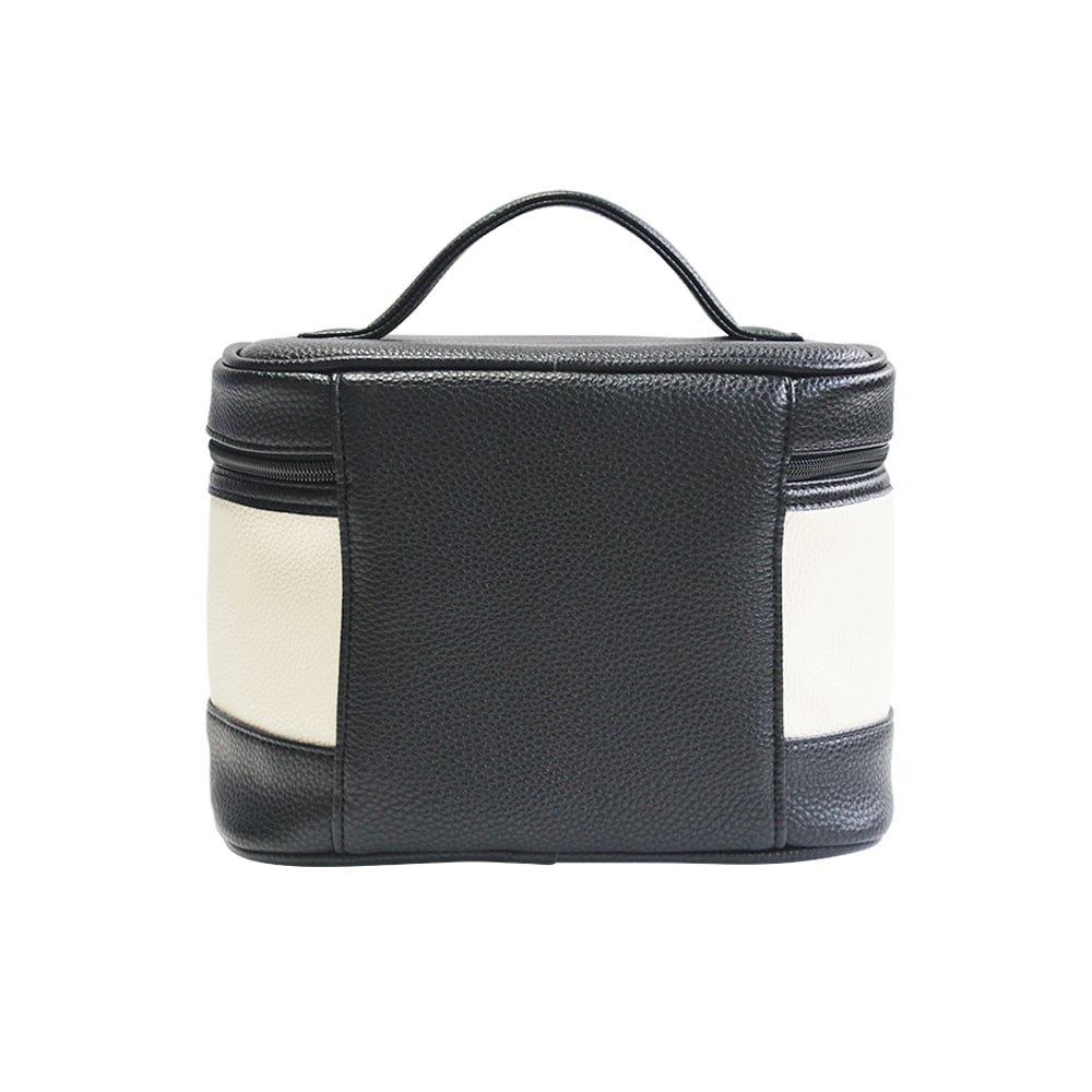4650 Portable Women Travel Leather Cosmetics Storage Case