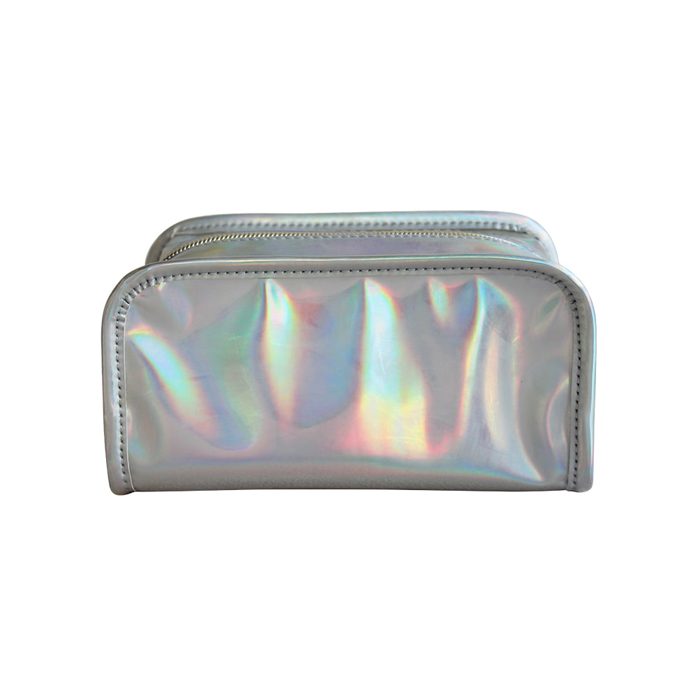 0026 Shiny Holographic Zipper Cosmetics Storage Bag