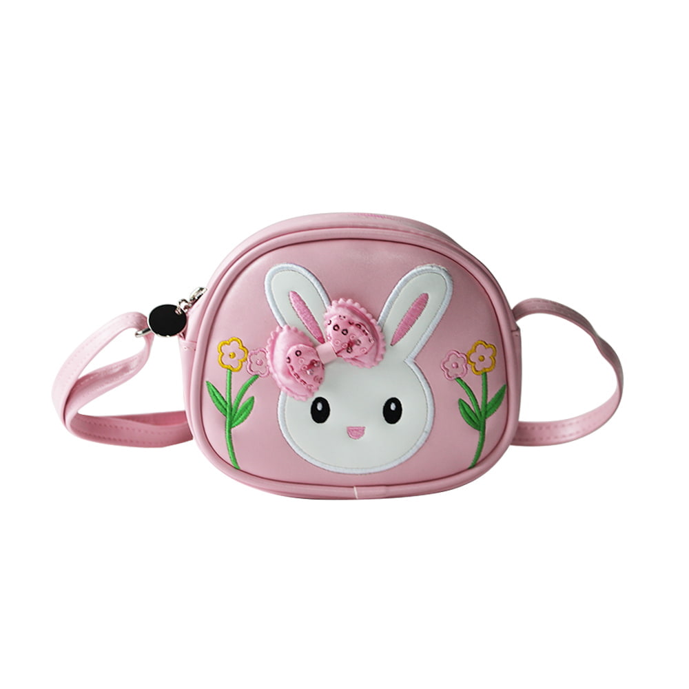 4067 Adorable Bunny Little Girls Crossbody Bag