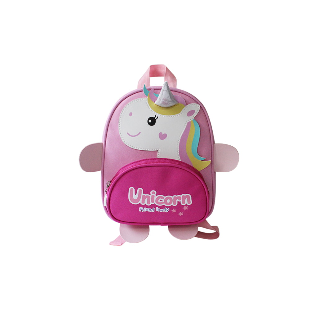 4136 Cute Cartoon Unicorn Graphic Girls Backpack Bag