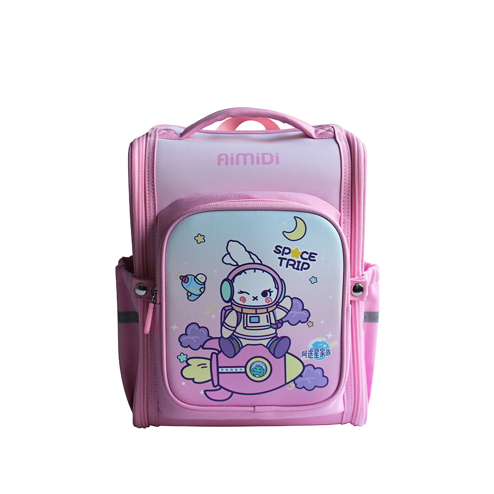 4391 Cartoon Large Space School Kids Backpack