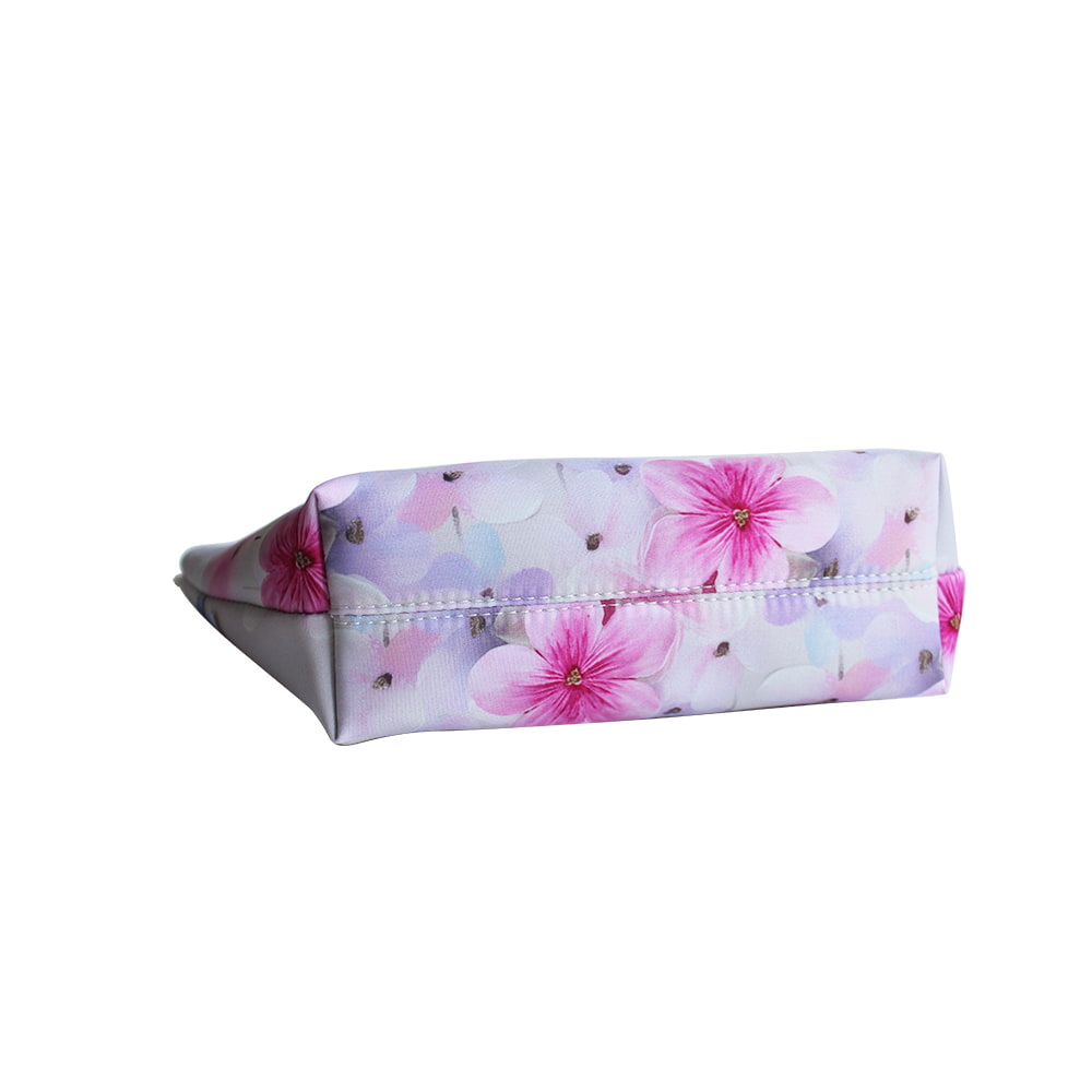 2947 Flower Butterfly Print Women Cosmetic Organizer Bag