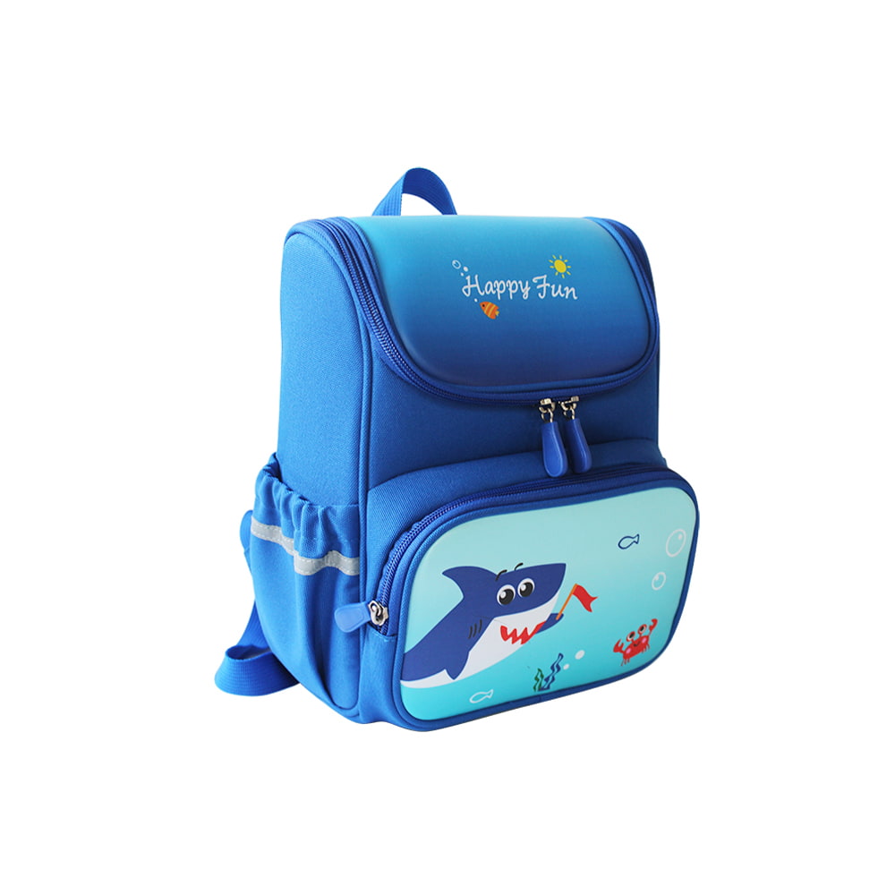 4080 Multicolor Cartoon School Backpack For Kids