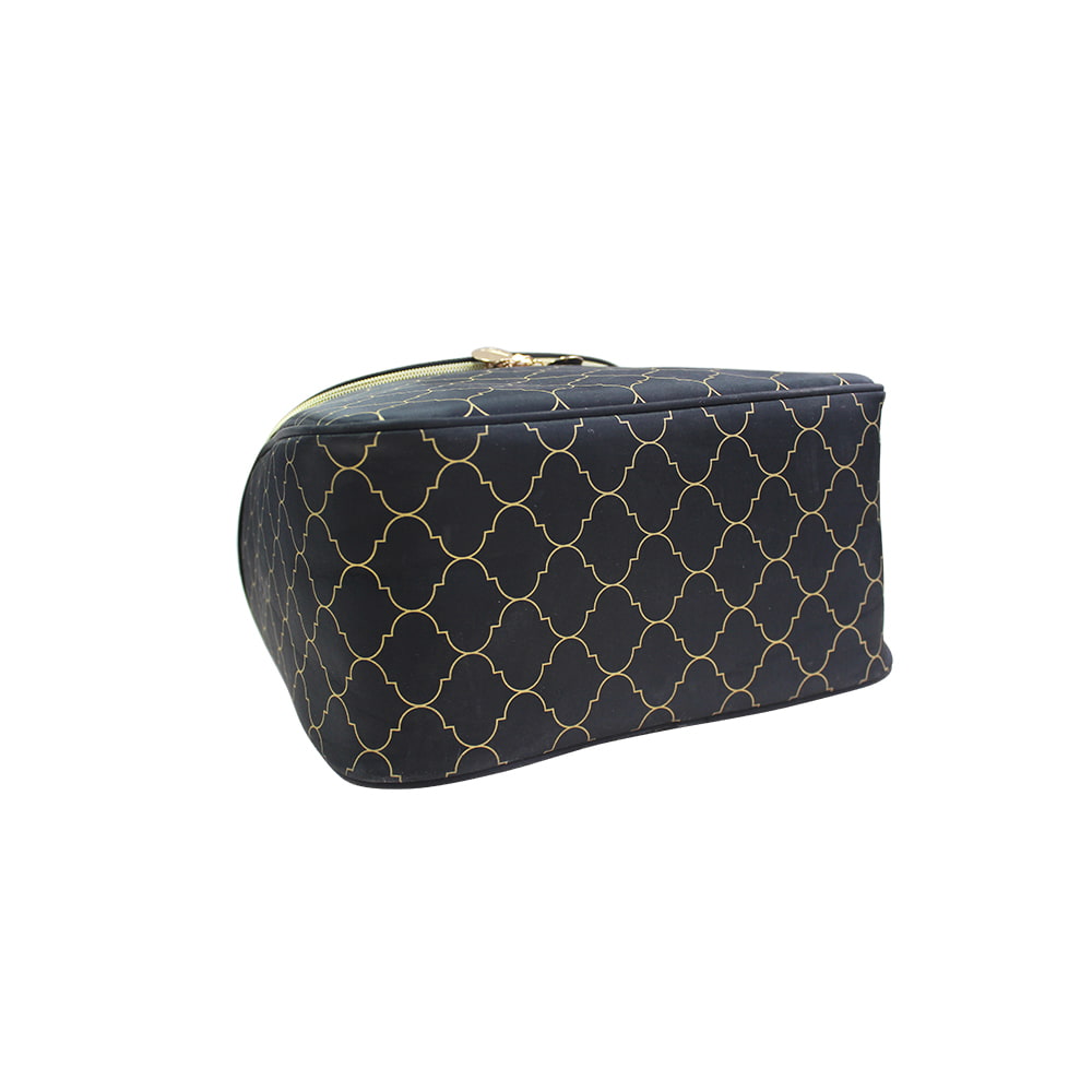 3334 Portable Geometric Pattern Travel Makeup Toiletry Bag