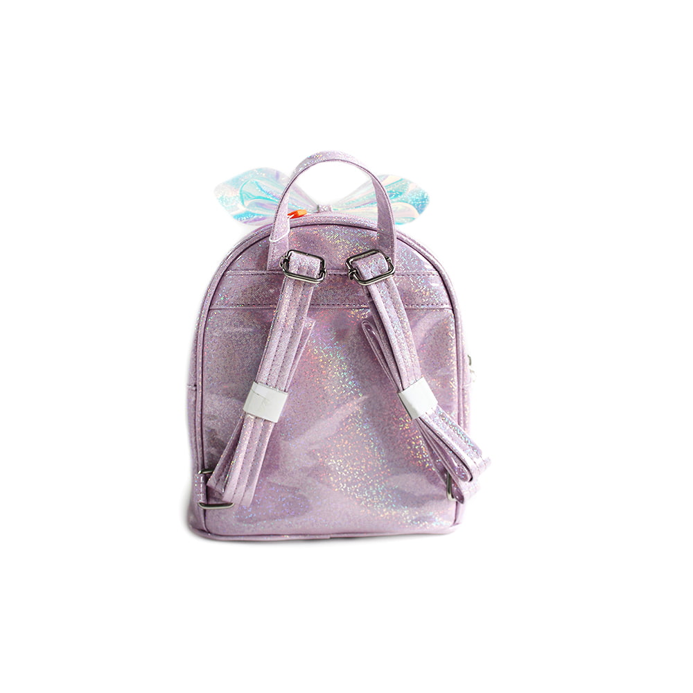 4666 Transparent Holographic Children School Backpack