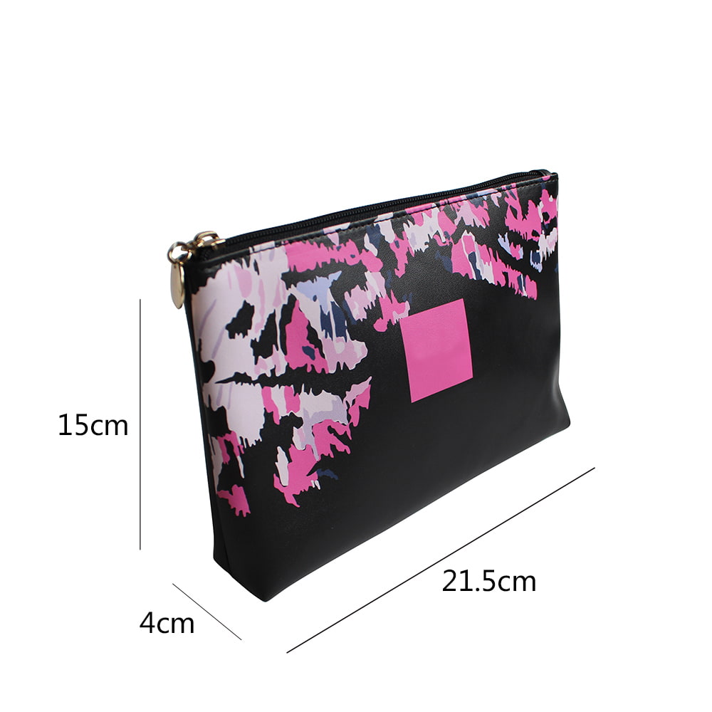 2385 PU Leather Women Portable Cosmetic Storage Bag