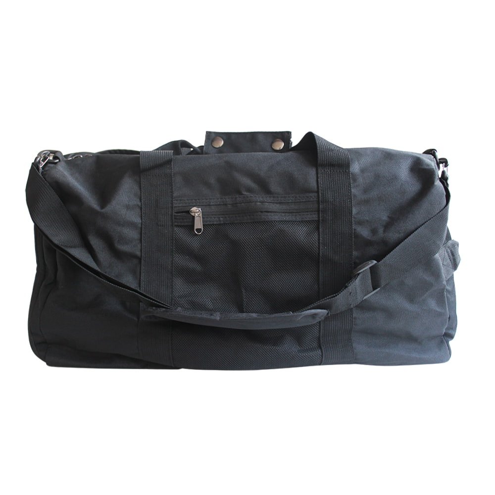 BD-GM01 Large Black Foldable Travel Duffle Bag for Men Women