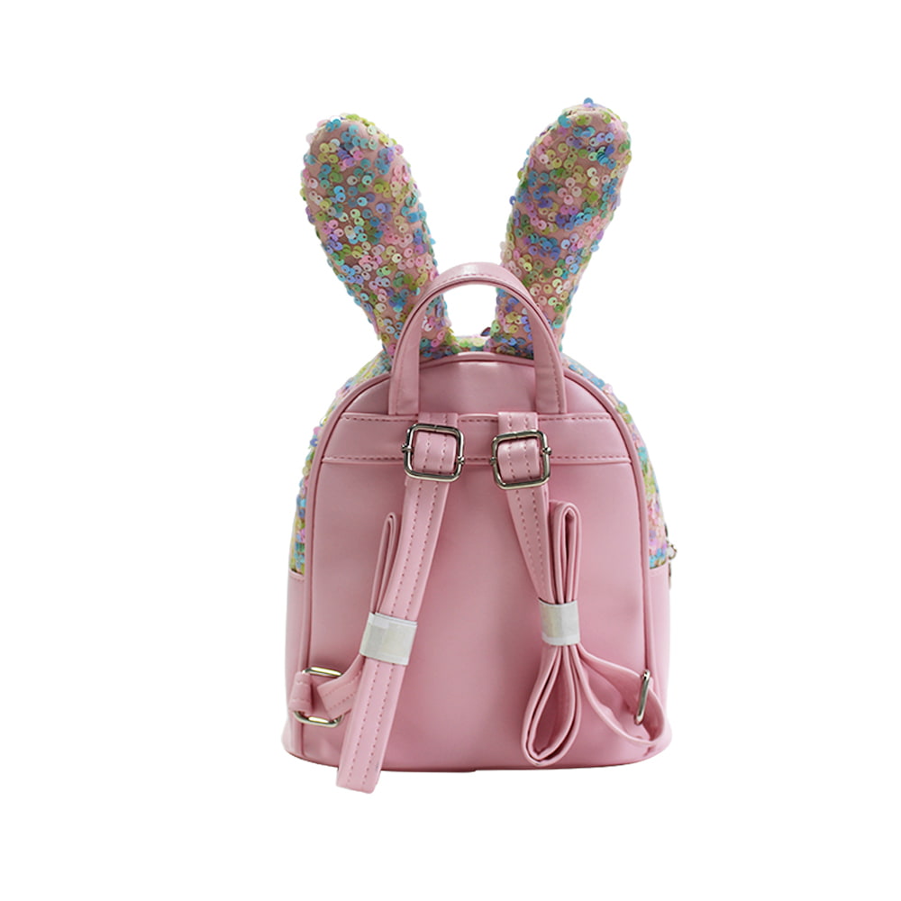 4051-2 Lovely Rabbit Sequin Children School Backpack
