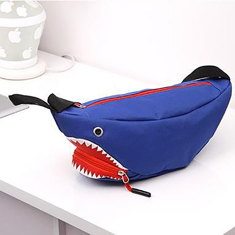 BD-GM23 Cute Cartoon Shark Mouth Chest Bag for Children