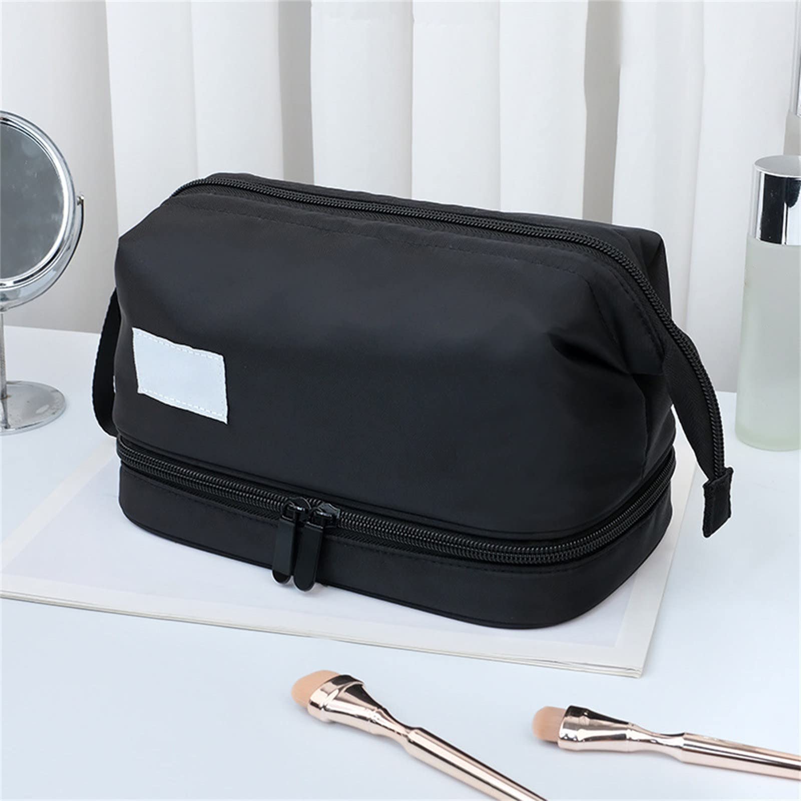 BD-GM107 Large Capacity Double Layer Men Travel Toiletry Bag