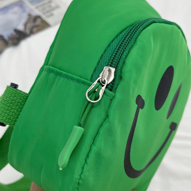 BD-GM20 Waterproof Cute Smile Face Print Kids Waist Bag