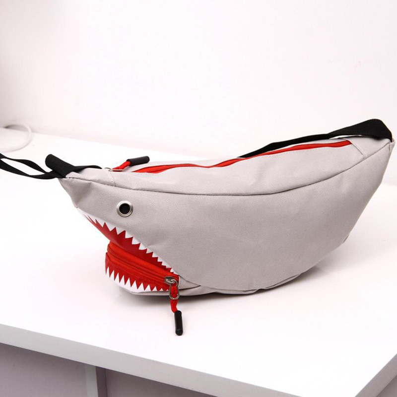 BD-GM23 Cute Cartoon Shark Mouth Chest Bag for Children