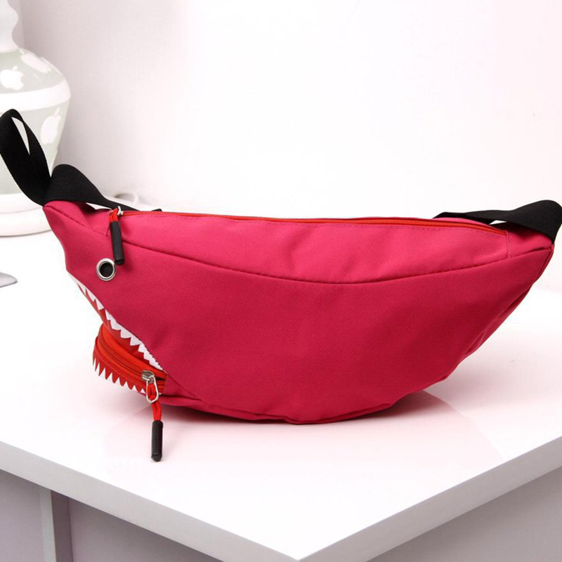 BD-GM23 Cute Cartoon Shark Mouth Chest Bag for Children