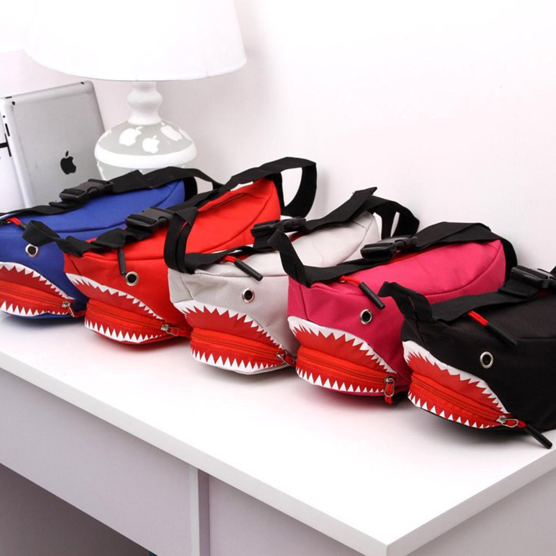 BD-GM23 Cute Cartoon Shark Mouth Chest Bag for Children