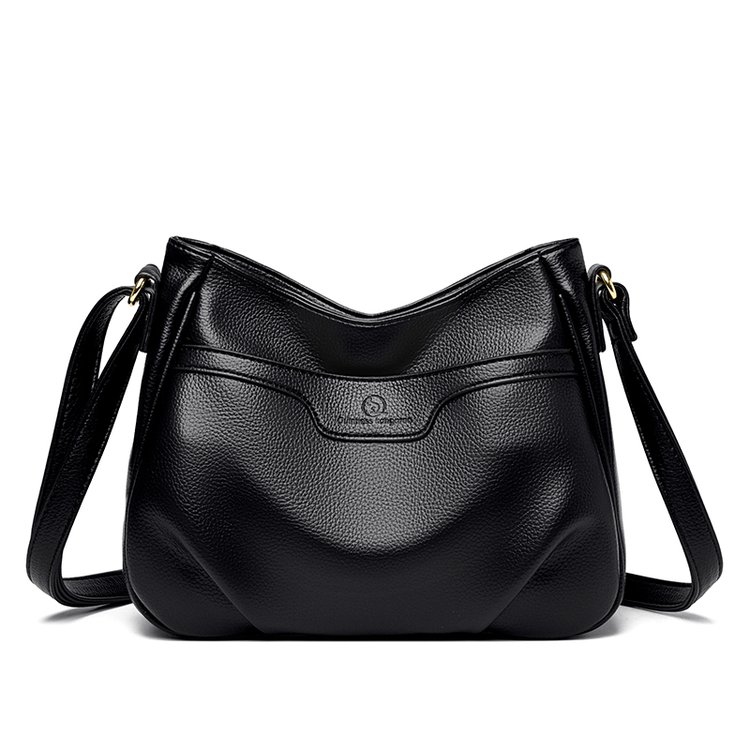 BD-GM156 Elegant Solid Soft Leather Small Women Shoulder Bag