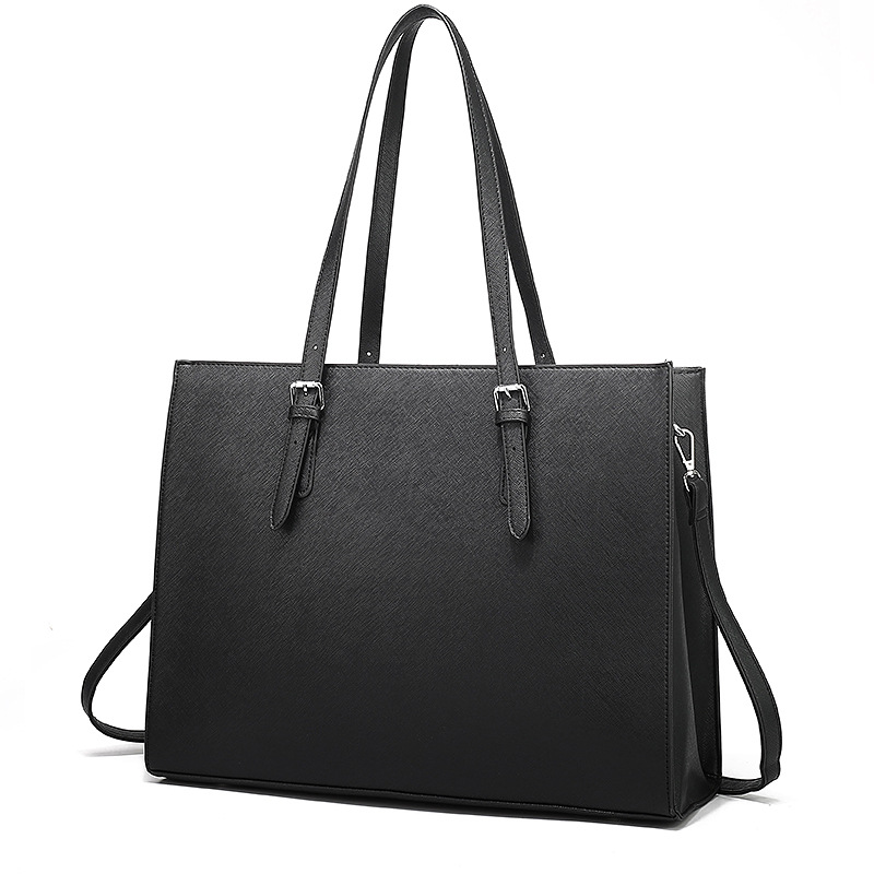 BD-GM147 Minimalist Leather Women Business Computer Tote Bag