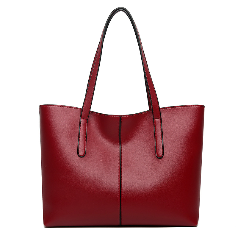 BD-GM145 Simple Versatile PU Leather Women Tote Handbag