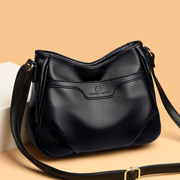 BD-GM156 Elegant Solid Soft Leather Small Women Shoulder Bag