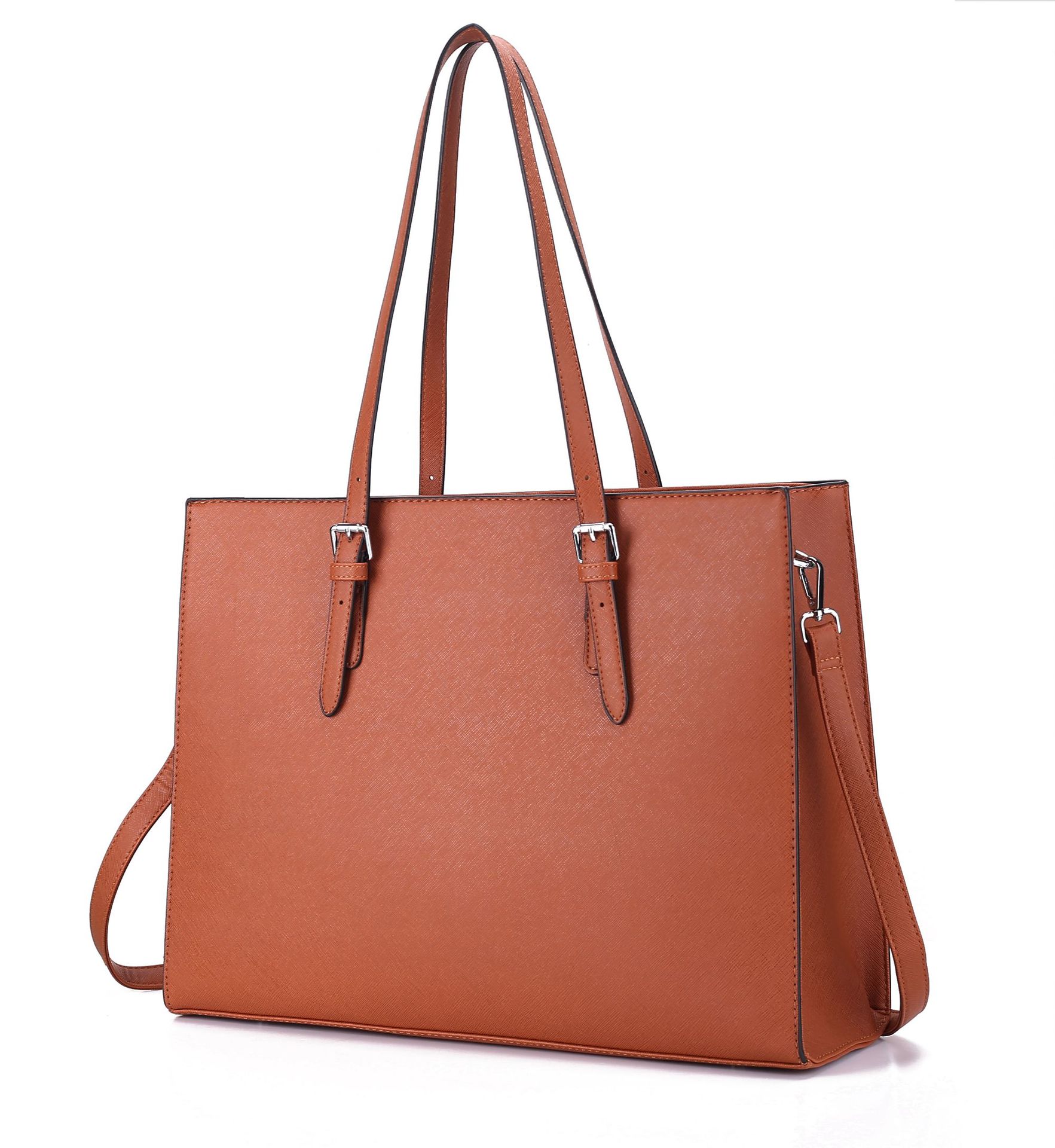 BD-GM147 Minimalist Leather Women Business Computer Tote Bag