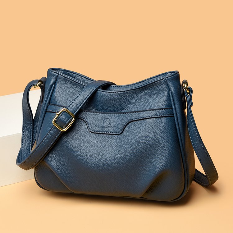 BD-GM156 Elegant Solid Soft Leather Small Women Shoulder Bag