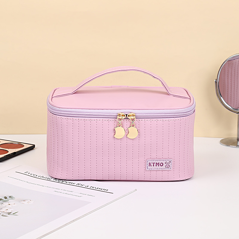 BD-GM117 Large Capacity Handheld Cosmetic Organizer Case