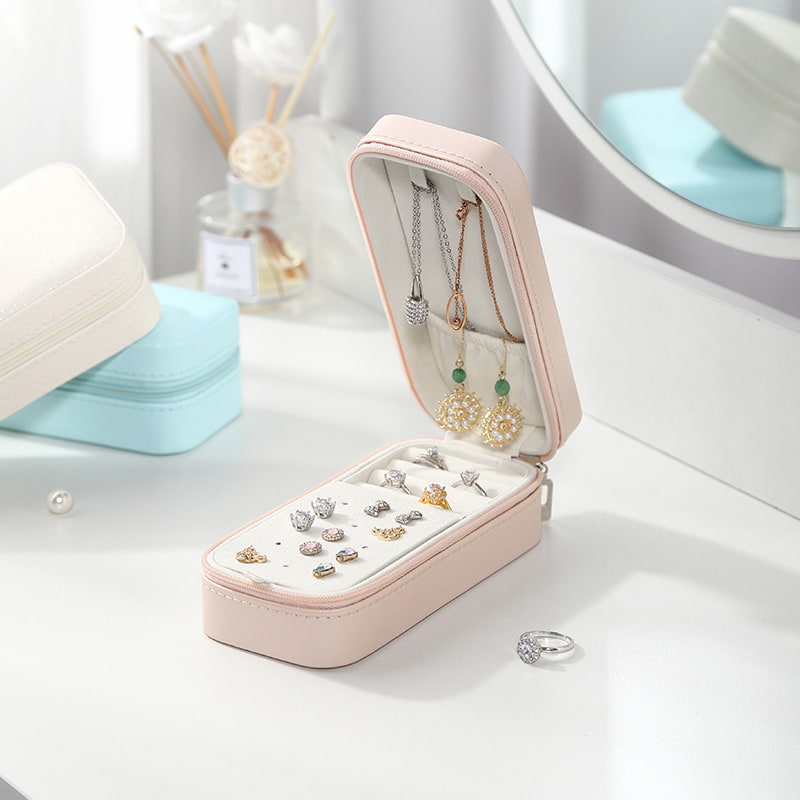 BD-GM56 Portable Mini Jewelry Display Storage Box for Women