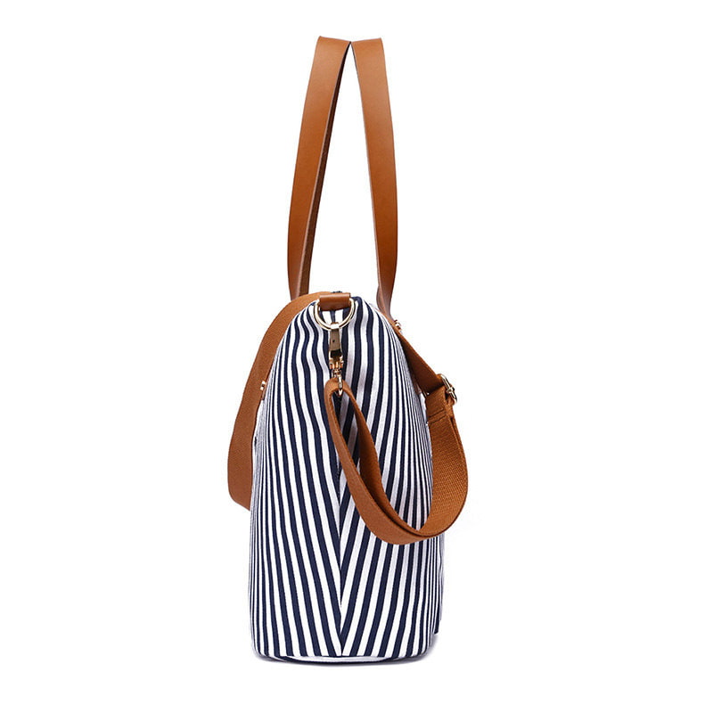 BD-GM36 Large Capacity Stripe Women Beach Shoulder Bag