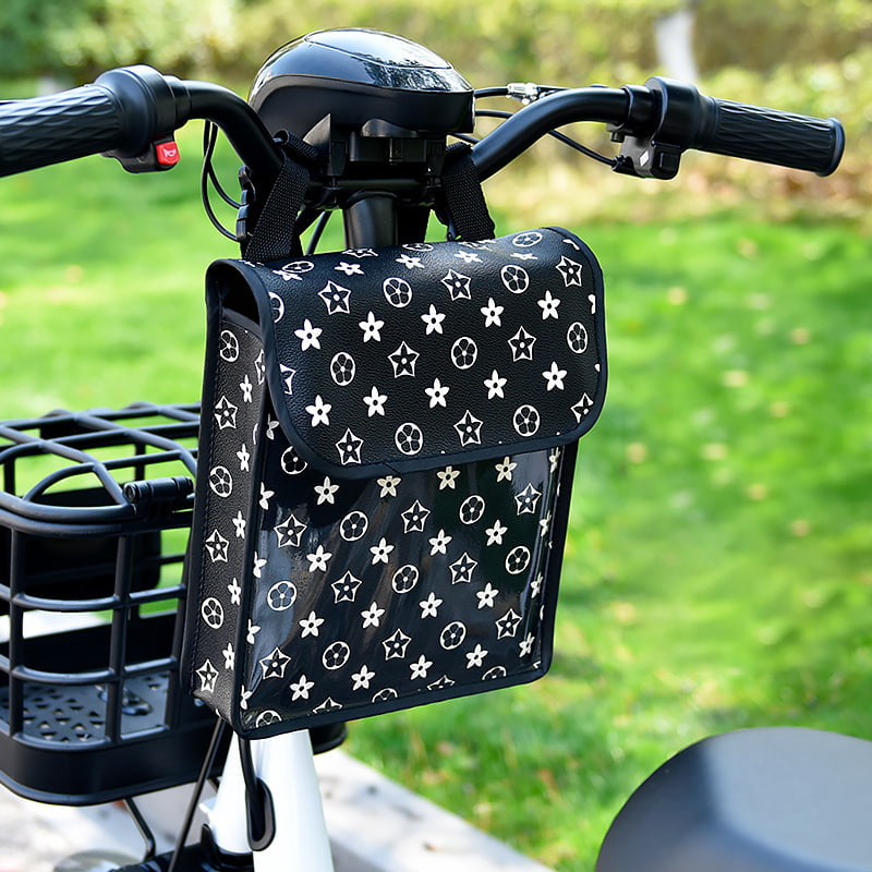 BD-GM71 Cartoon Design Reflective Strap Bicycle Handlebar Bag