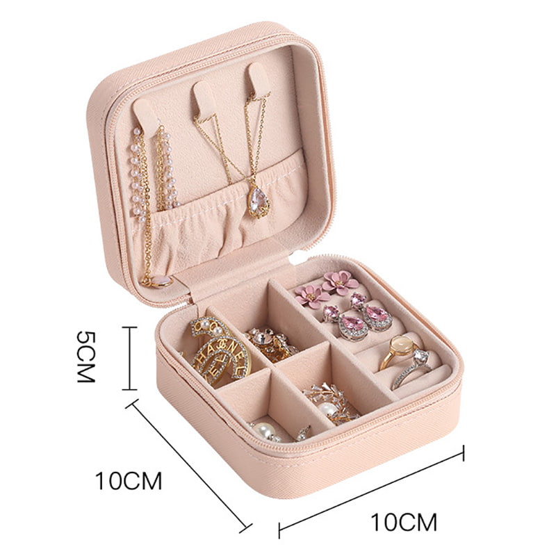 BD-GM49 Soft Lining Jewelry Storage Box Organizer for Travel