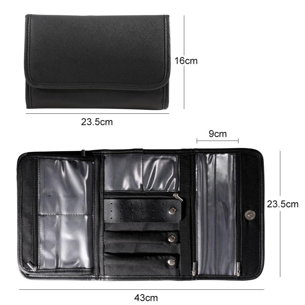 BD-GM41 Portable PU Leather Simple Jewelry Storage Pouches